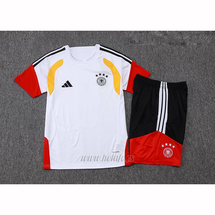 Chandal del Alemania Manga Corta 2025-2026 Blanco - Pantalon Corto